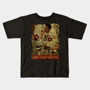 TEXTURE ART- Len Dawnson - RETRO STYLE 2 Kids T-Shirt